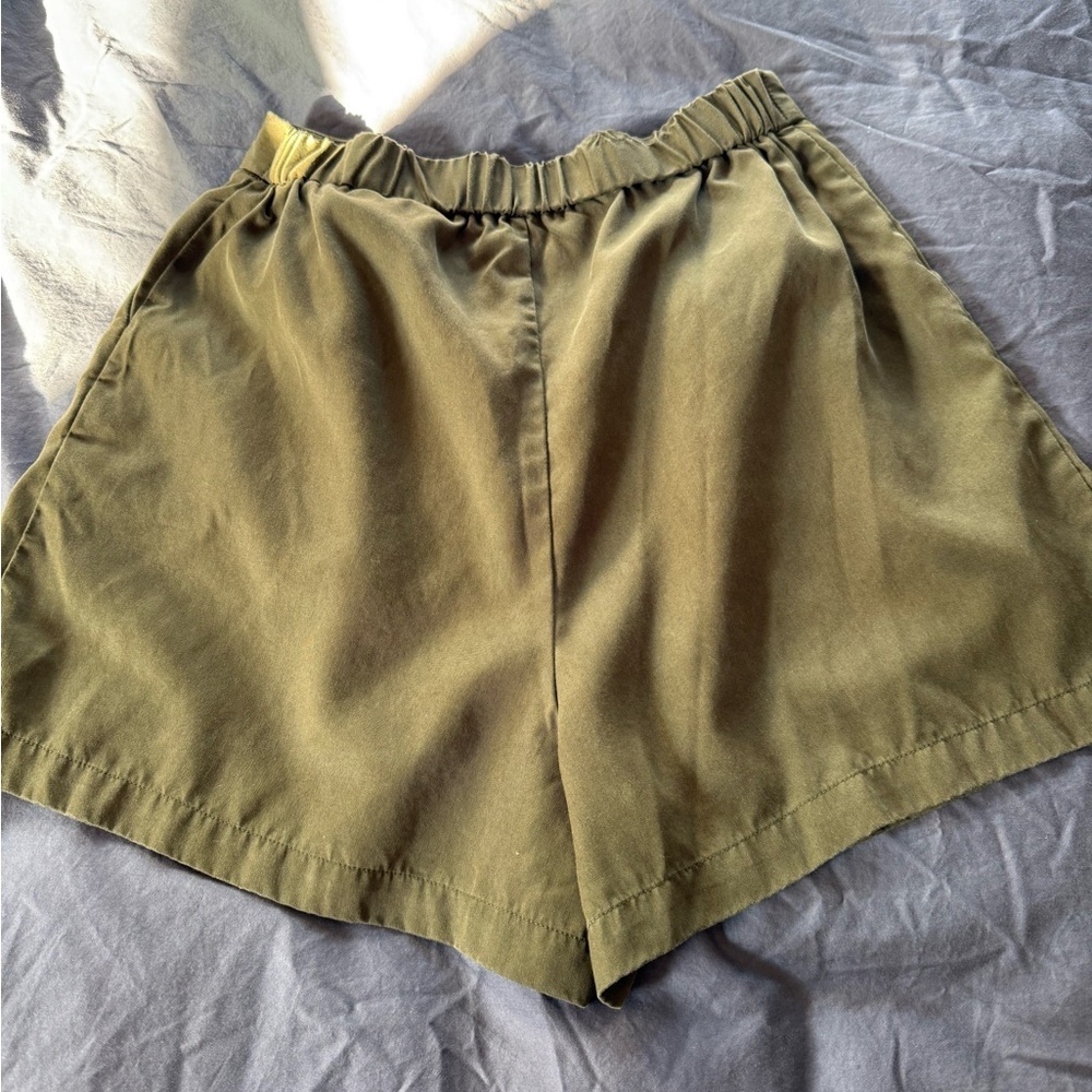 Vetta Capsule Wide Leg Trousers, Shorts & Crop Olive (Limited Edition) - Picture 8 of 14